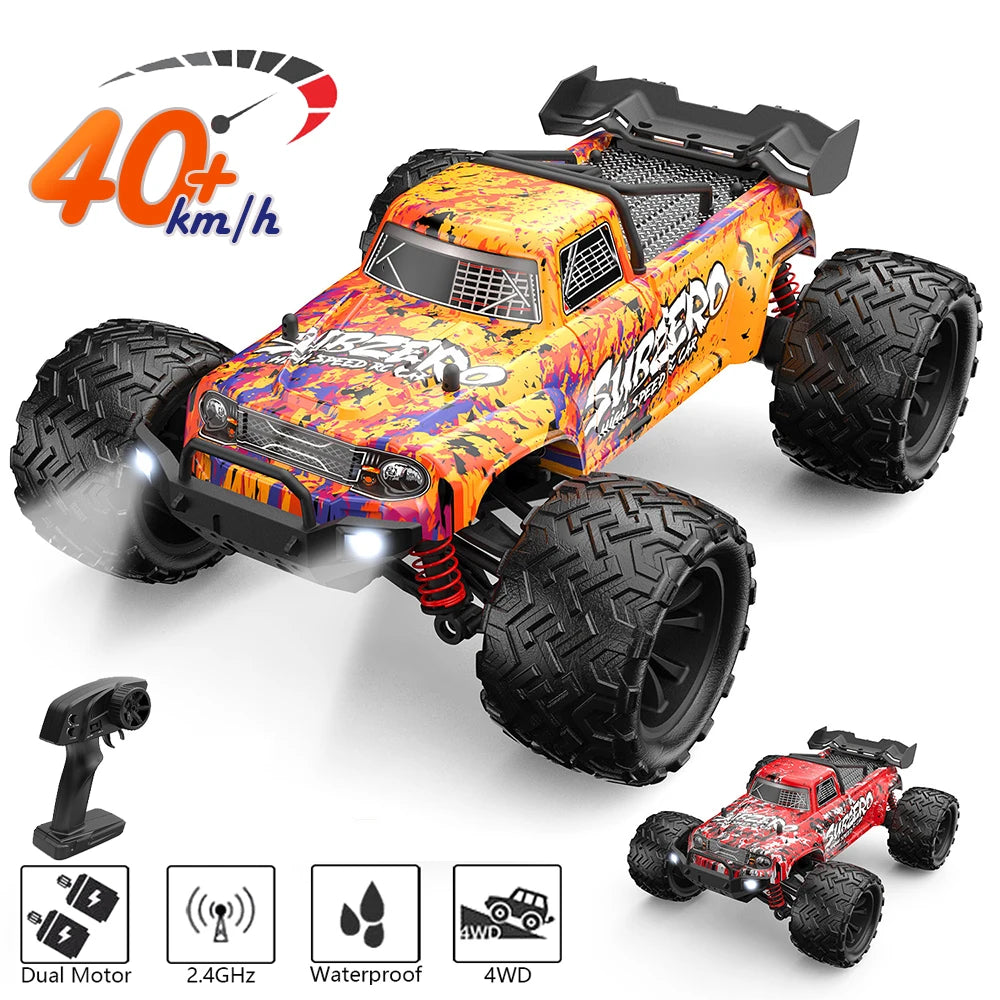 1:16 4WD RC Car – 40KM/H High-Speed Drift Off-Road Car with 2.4G Radio Control – Perfect Toy for Kids