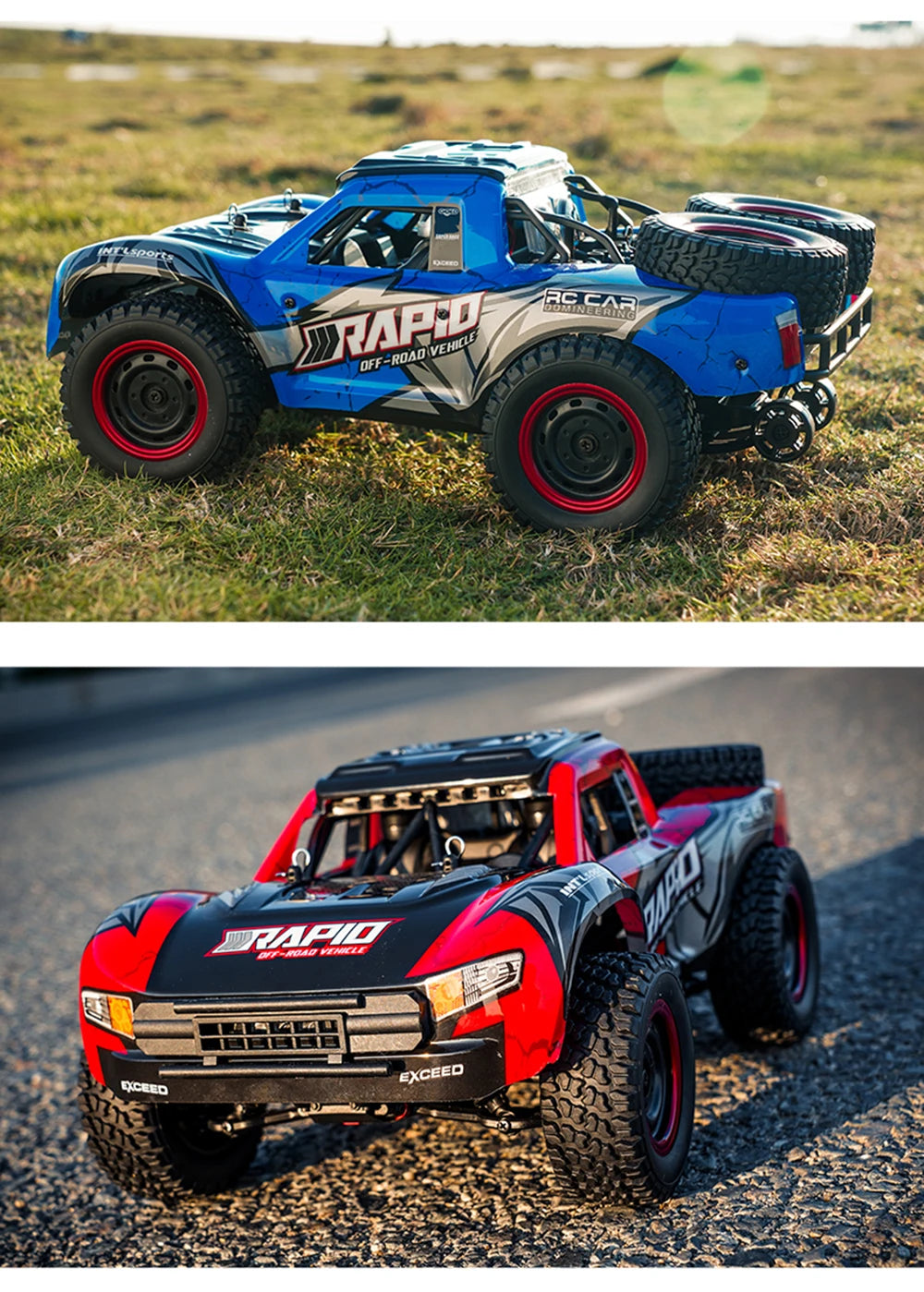 Q130 1:14 RC Car – 70KM/H 4WD High-Speed Drift Monster Truck with Light and Brushless Motor, Remote Control Car for Adults and Kids