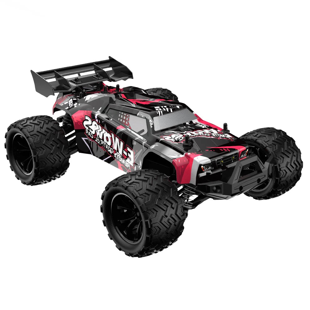 EONZE 001E/002E 1:14 Brushless RC Car – 70KM/H 4WD High-Speed Off-Road Monster Truck with 2.4G Remote Control vs WLtoys 144001