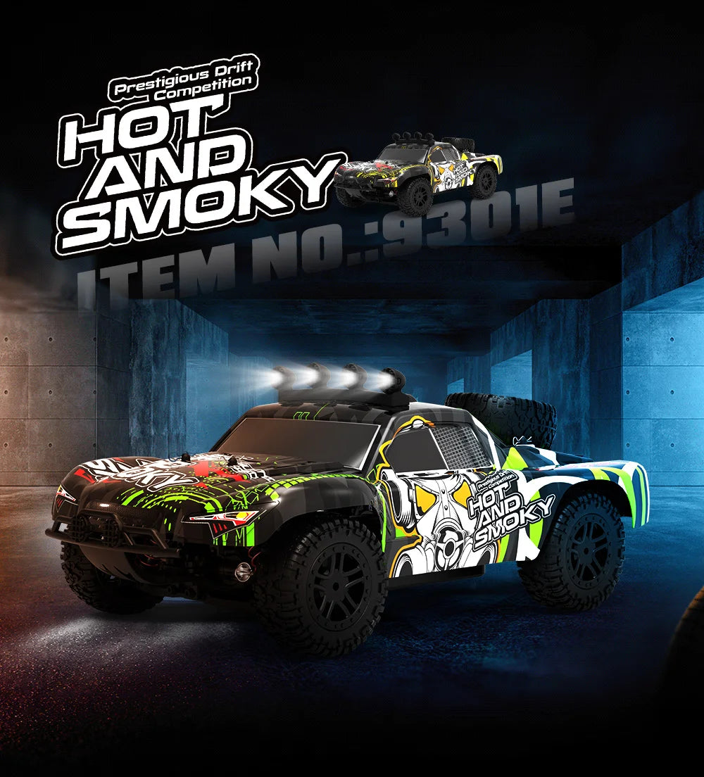 High-Speed EONZE 1:18 4WD RC Car – 40KM/H Electric Drift Monster Truck with Hydraulic Shocks, Perfect for Kids’ Toys