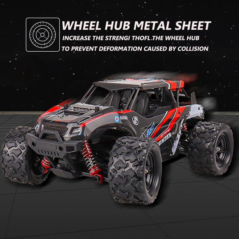 1:18 4WD Remote Control Car – 2.4GHz High-Speed Racing All-Terrain Off-Road Truck, Perfect Toy for Children’s Gifts