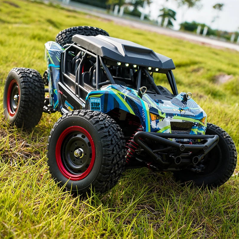 16106PRO 1:16 70KM/H 4WD RC Car With LED Remote Control Off-road Cars High Speed Drift Monster Truck vs Wltoys 144001 Kid Toys