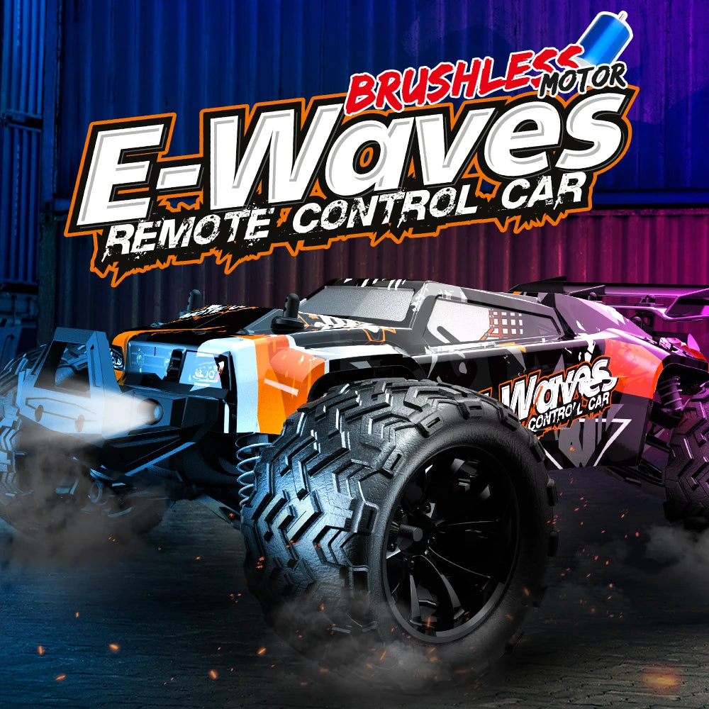 EONZE 001E/002E 1:14 Brushless RC Car – 70KM/H 4WD High-Speed Off-Road Monster Truck with 2.4G Remote Control vs WLtoys 144001