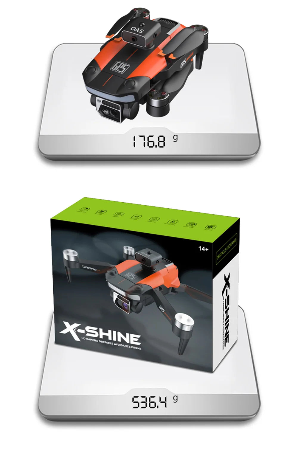 JRC X26 720P Dual Camera Drone – GPS, 5G WIFI, Visual Obstacle Avoidance, Brushless Motor, Professional FPV Quadcopter