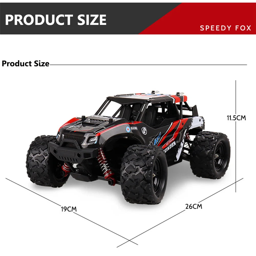 1:18 4WD Remote Control Car – 2.4GHz High-Speed Racing All-Terrain Off-Road Truck, Perfect Toy for Children’s Gifts