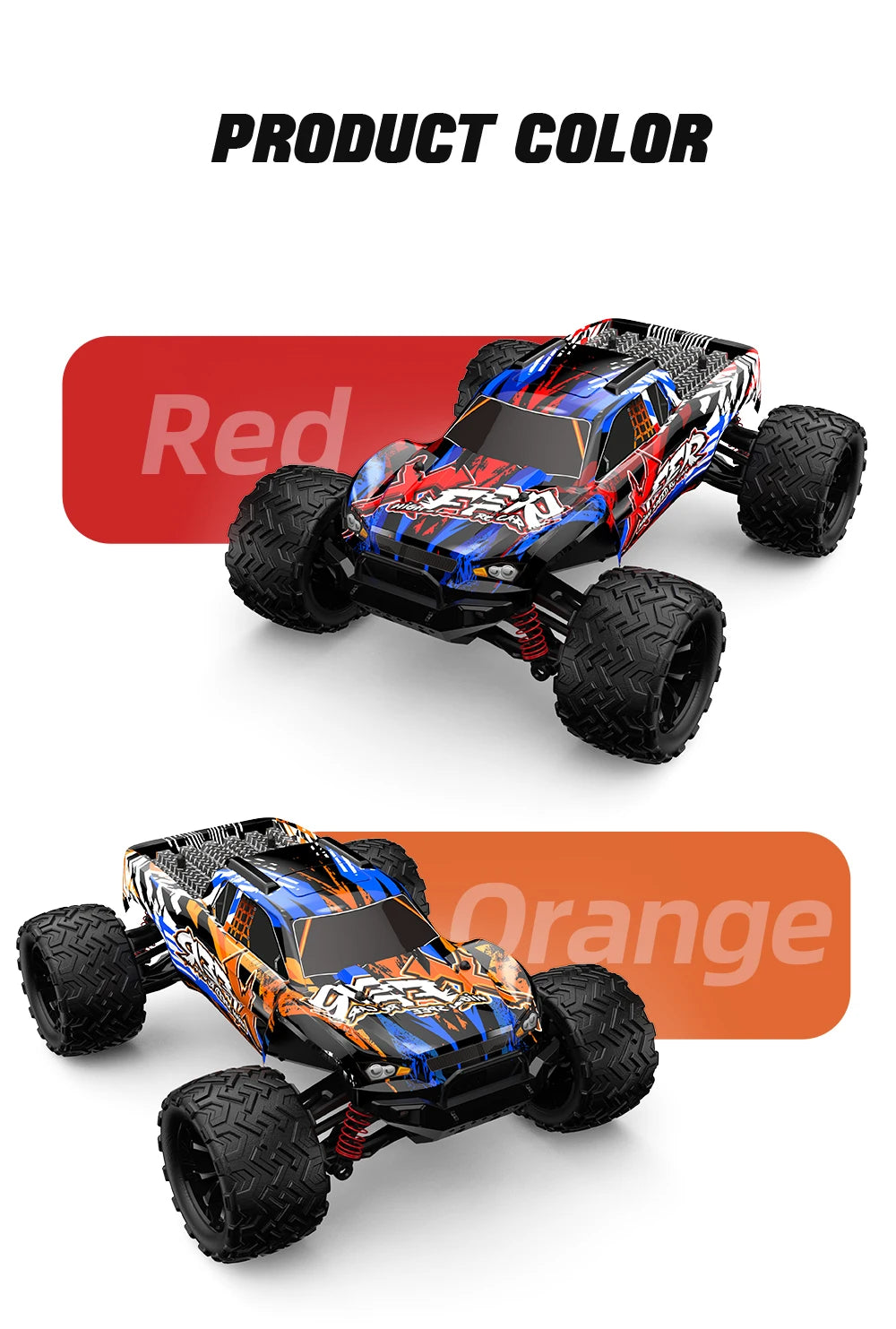 1:16 Scale 4WD 40KM/H RC Buggy – Off-Road Drift Truck with LED Lights for Kids