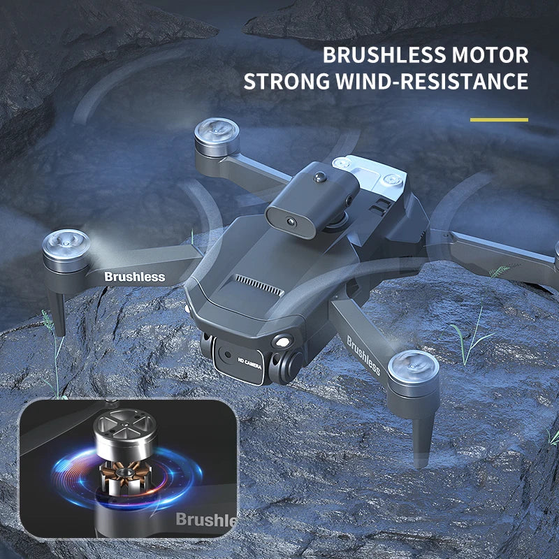 JJRC H115 Drone – 4K Professional HD Camera, Brushless Motor, Obstacle Avoidance, Optical Flow Positioning for Aerial Photography