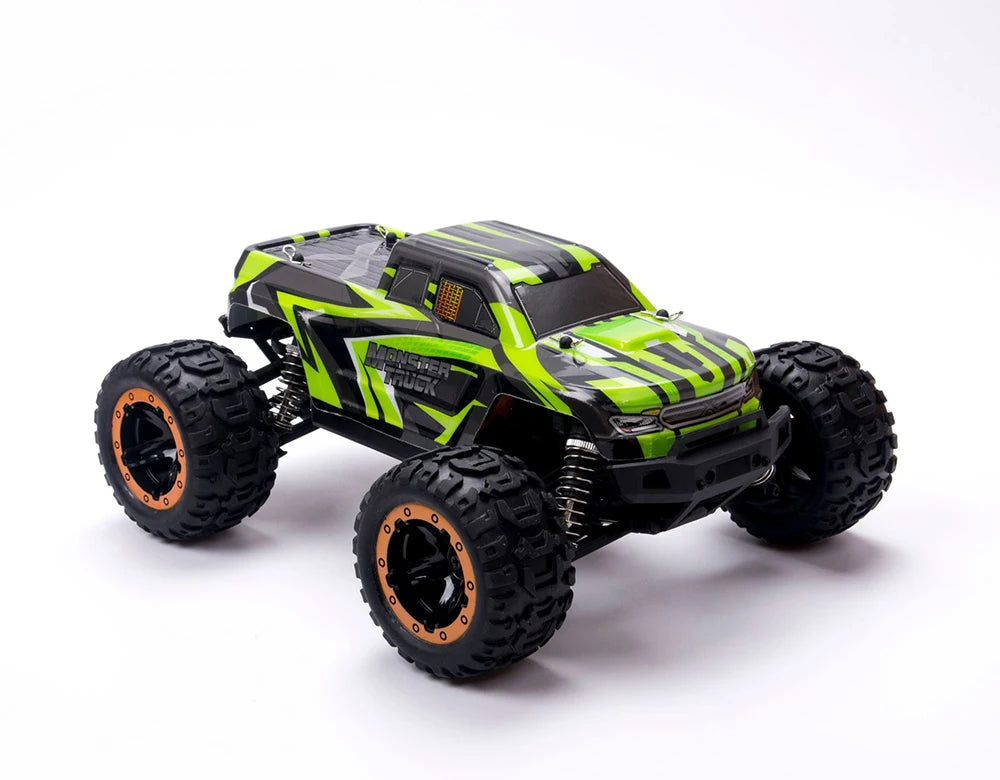 4WD 1:16 RC Car – Off-Road Buggy with LED Lights and 2.4G Remote for Boys and Children