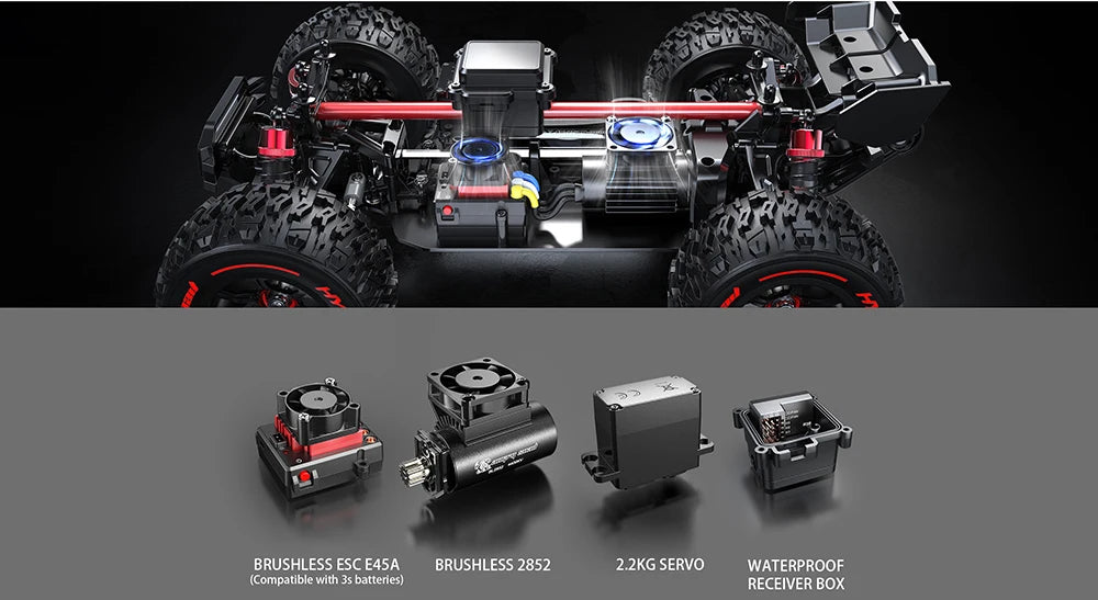 MJX 14210/14209 1:14 RC Car – 80KM/H Brushless 4WD High-Speed Off-Road Drift Monster Truck vs. WLtoys 144010