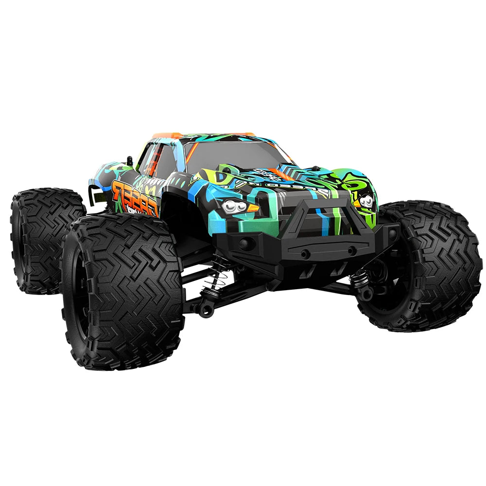 EONZE 001E/002E 1:14 Brushless RC Car – 70KM/H 4WD High-Speed Off-Road Monster Truck with 2.4G Remote Control vs WLtoys 144001