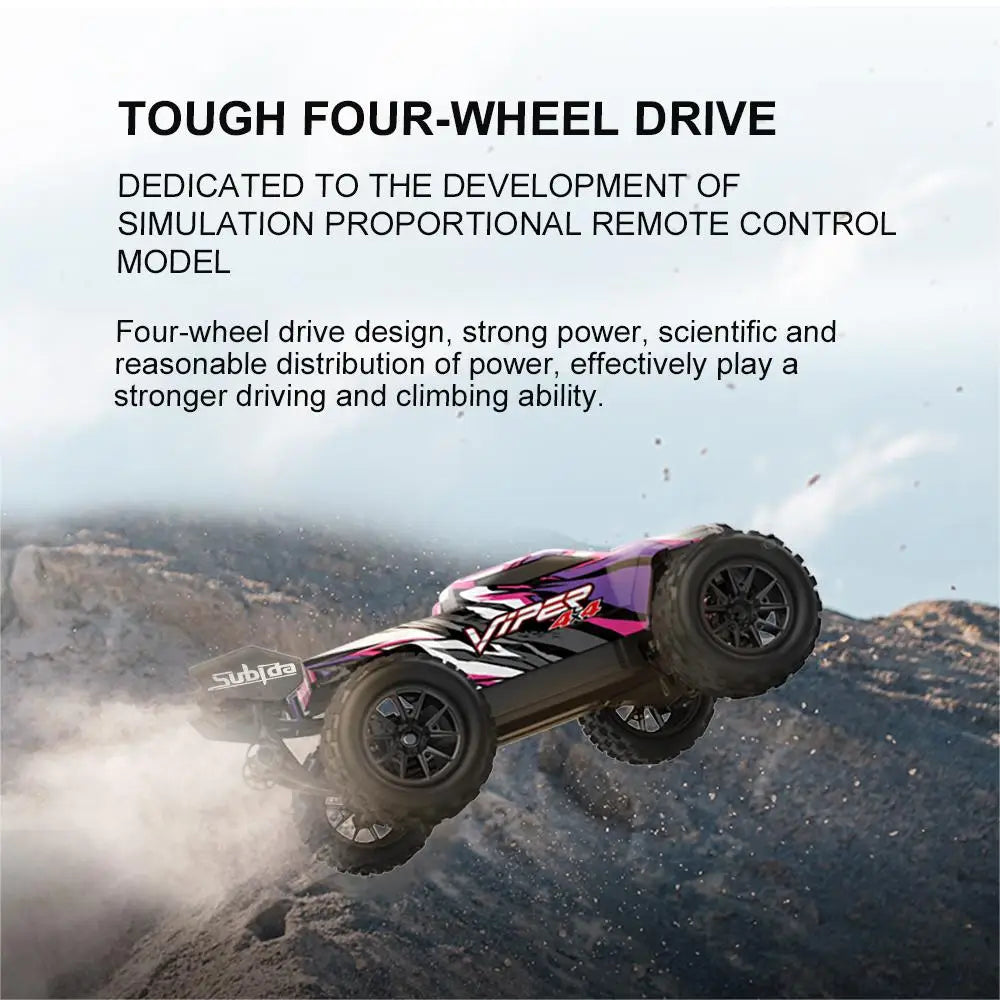 High-Speed S909/S910 1:16 RC Car – 50KM/H 4WD Off-Road Drift Monster Truck vs. WLtoys 144001