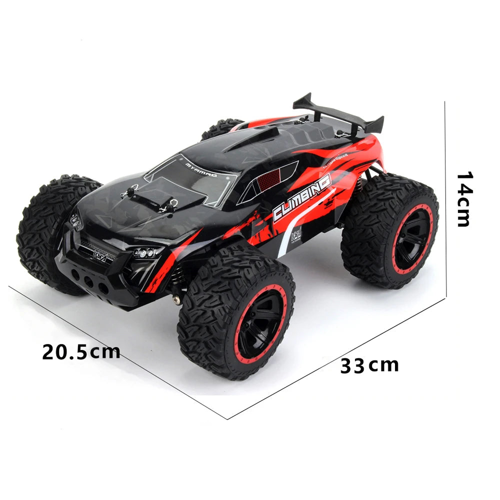 2.4G RC Car 1:14 Scale – Off-Road Remote Control Monster Truck, Battery-Powered Crawler Toy for Boys