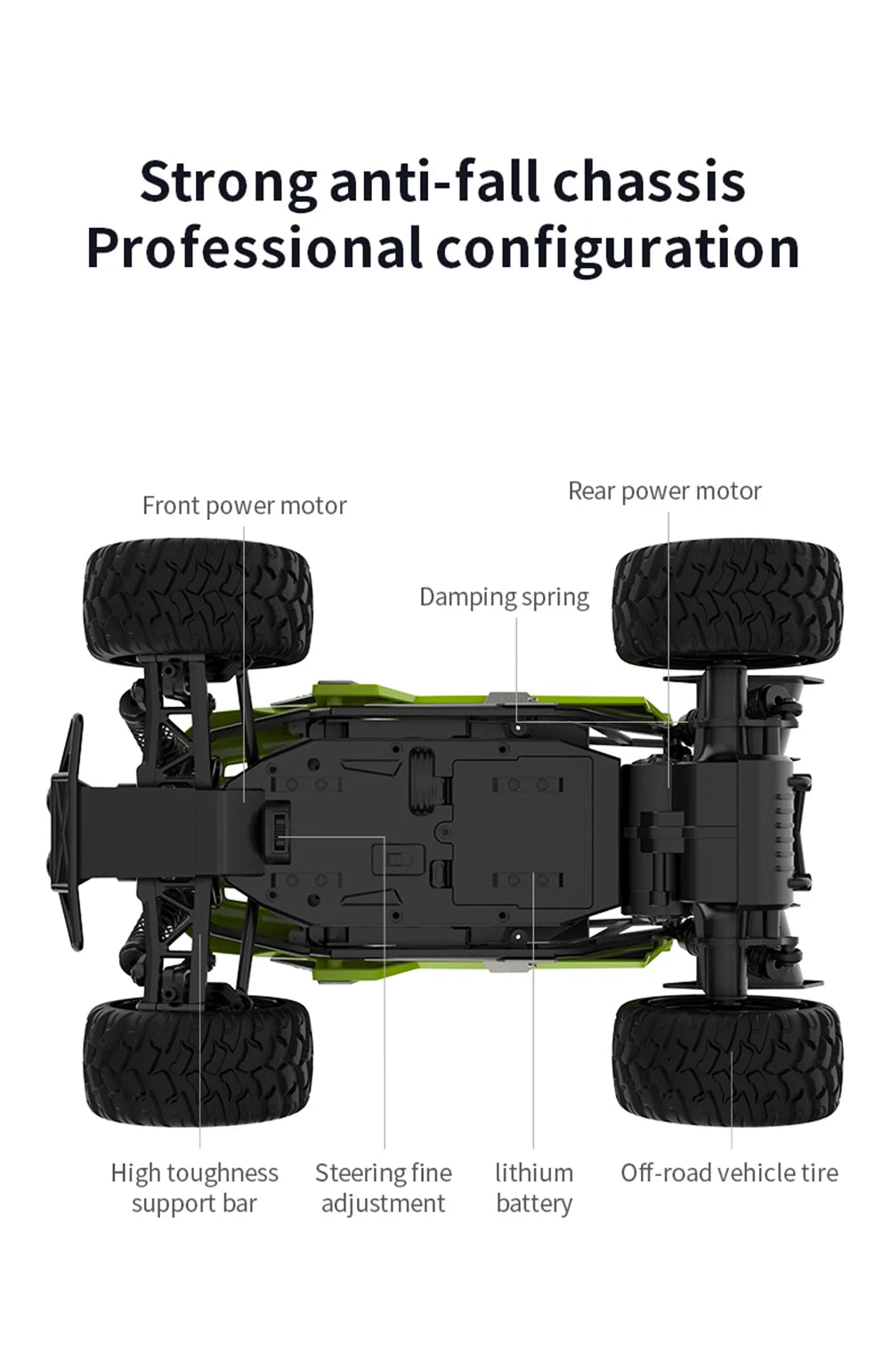 1:14 Alloy RC Car – 25KM/H 2WD Off-Road Remote Control Monster Truck with LED Lights vs. WLtoys 124016 Comparison