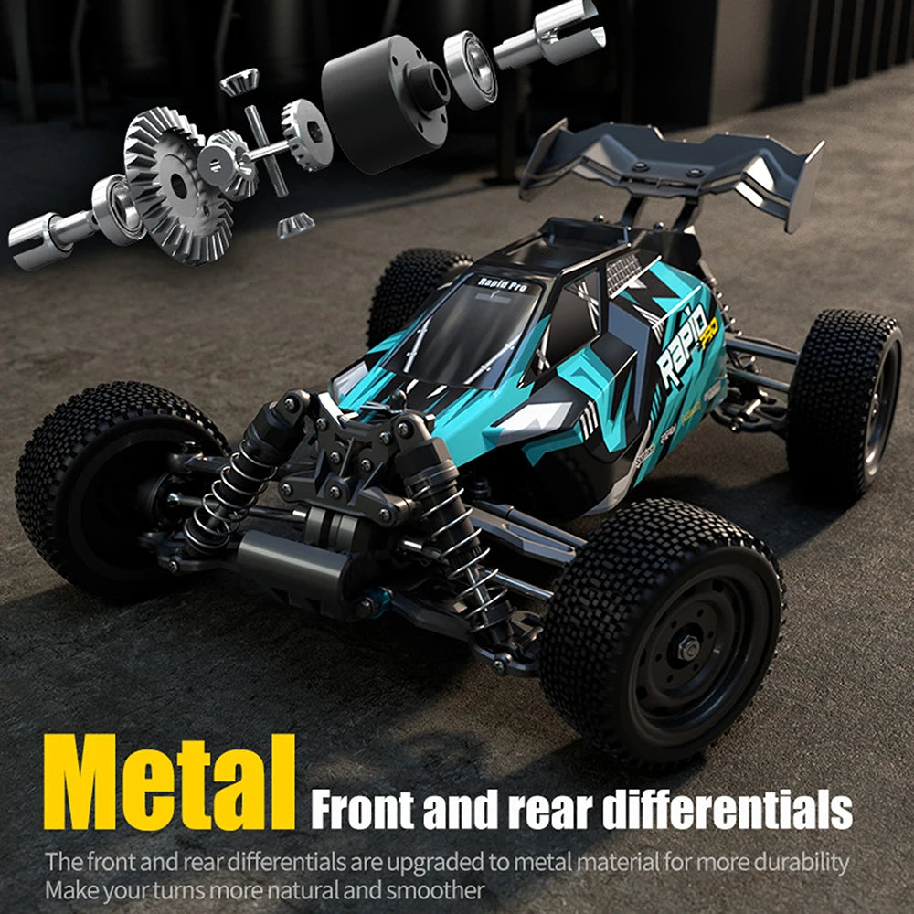 16201PRO 4WD Brushless 70KM/H RC Drift Car – High-Speed Off-Road Racing Beast vs. WLtoys 144010