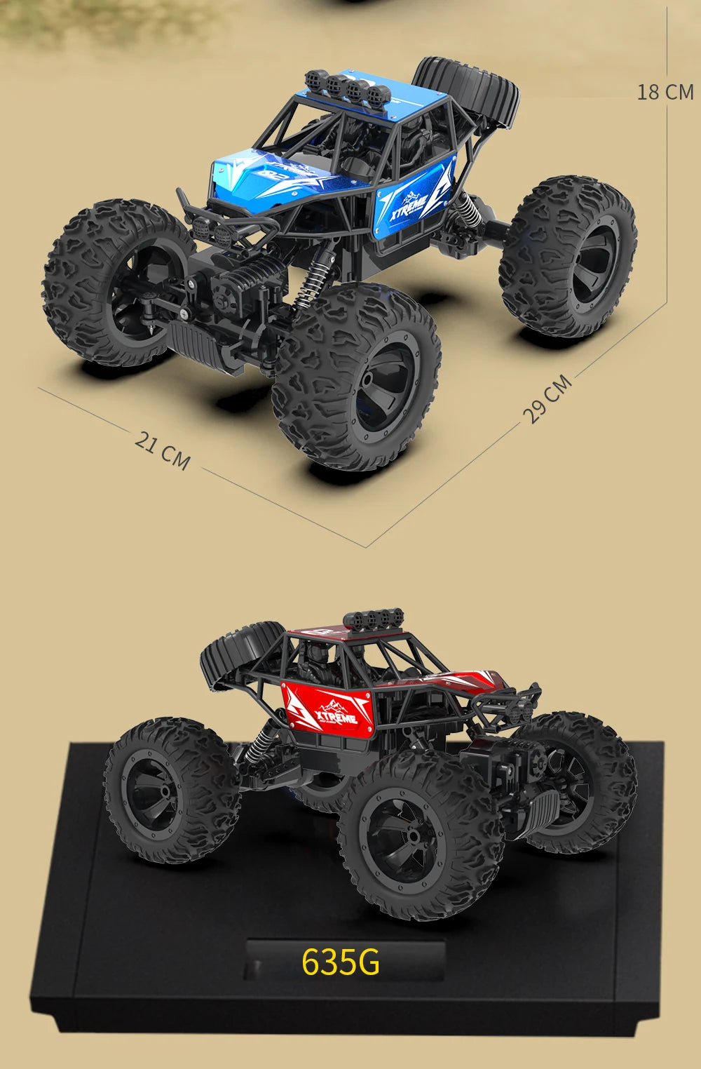 Q145 4WD RC Car – Off-Road Buggy with LED Lights and 2.4G Radio Remote Control, Perfect Toy for Boys and Children