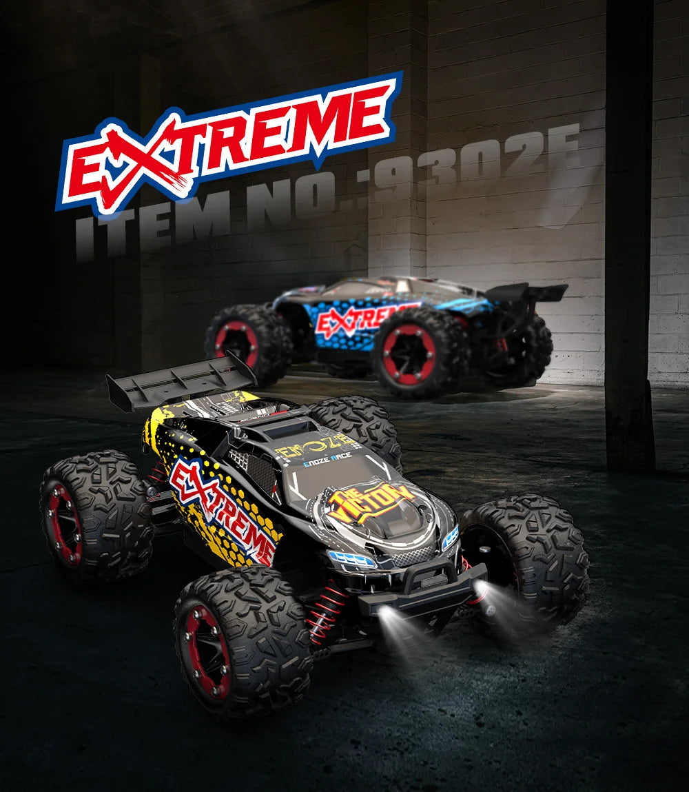 High-Speed EONZE 1:18 4WD RC Car – 40KM/H Electric Drift Monster Truck with Hydraulic Shocks, Perfect for Kids’ Toys