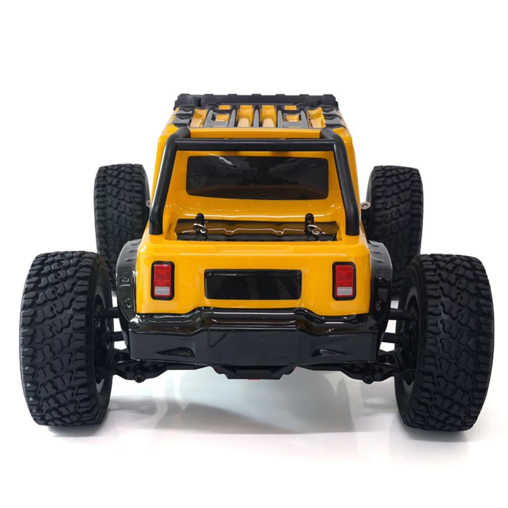 1:16 38KM/H RTR Version RC Car – 4WD High-Speed Off-Road Rock Crawler with LED Lights and 2.4G Remote Control