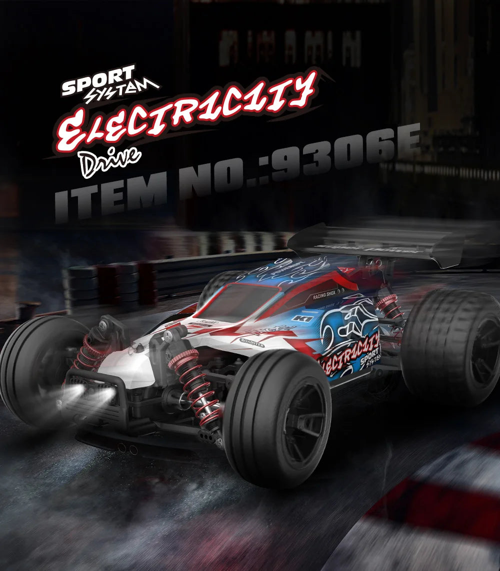 High-Speed EONZE 1:18 4WD RC Car – 40KM/H Electric Drift Monster Truck with Hydraulic Shocks, Perfect for Kids’ Toys