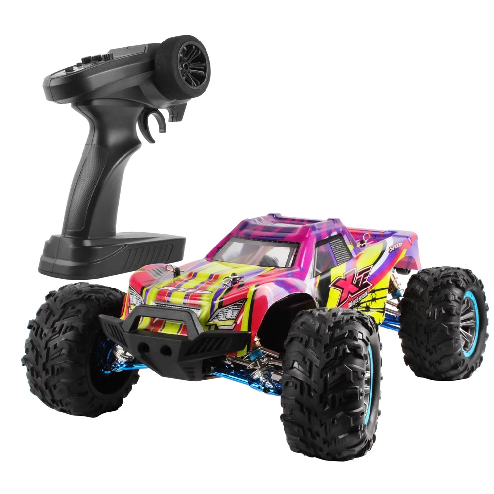 80KM/H XLF F22A RC Car – 1:10 4WD Brushless Motor Monster Truck with 2.4G Remote Control and All-Metal Undercarriage