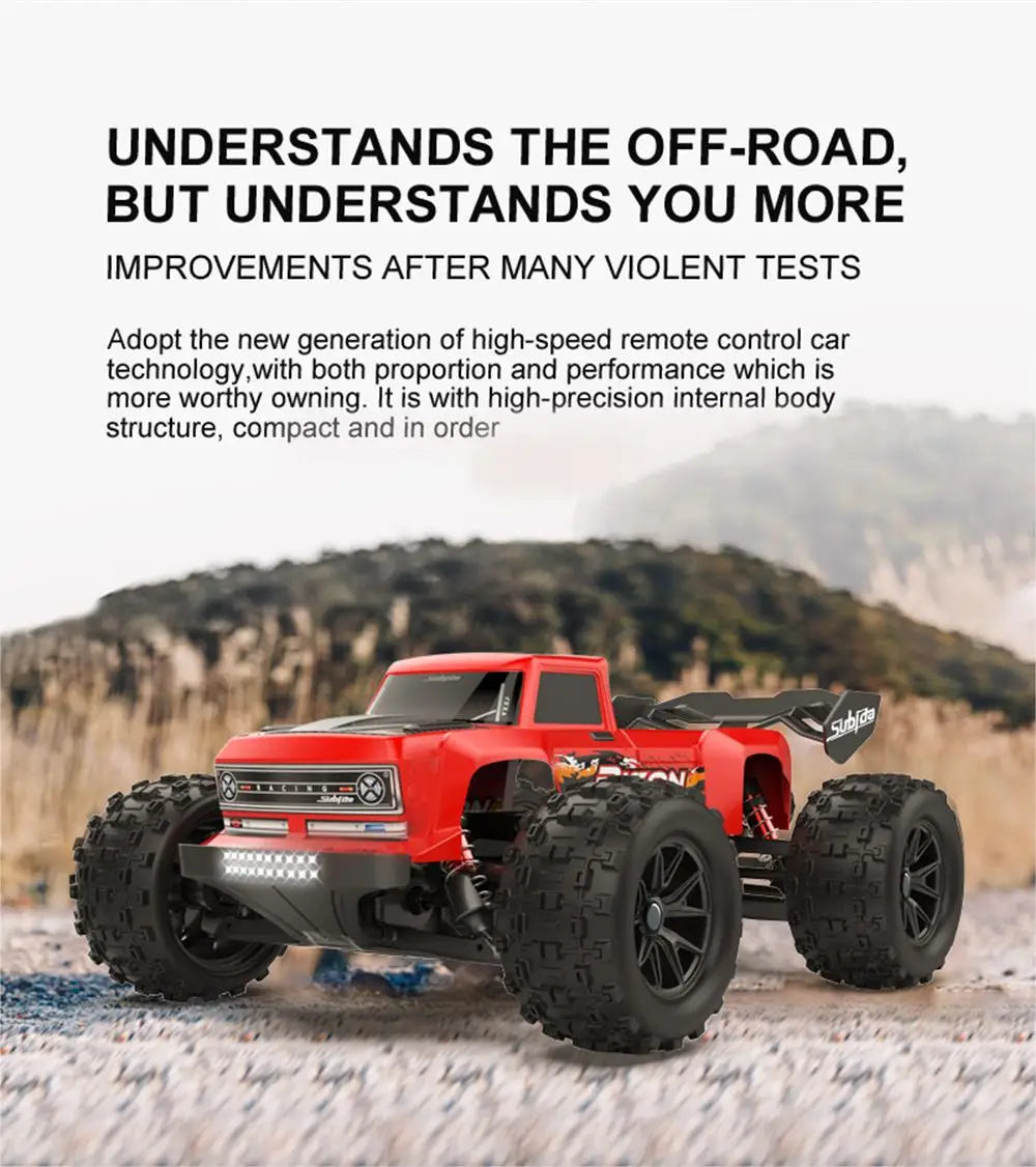 High-Speed S909/S910 1:16 RC Car – 50KM/H 4WD Off-Road Drift Monster Truck vs. WLtoys 144001