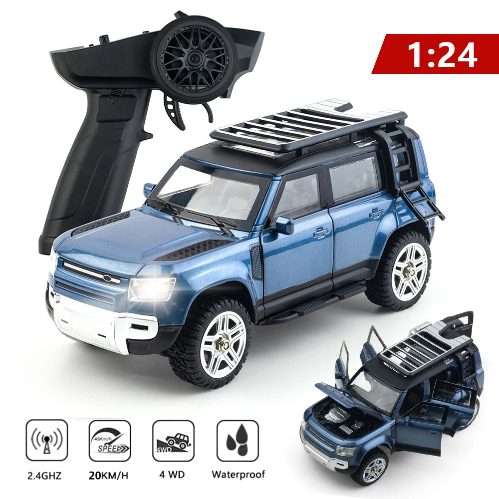 1:24 SG-2402 RC Car – 20KM/H High-Speed Remote Control Car with LED Lights, 2.4G 4WD Drift Racing Toy for Kids