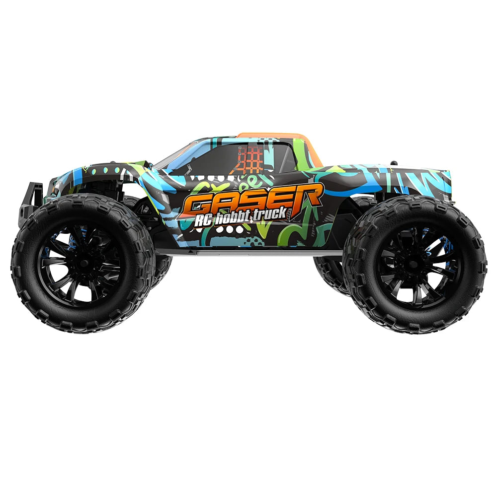 EONZE 001E/002E 1:14 Brushless RC Car – 70KM/H 4WD High-Speed Off-Road Monster Truck with 2.4G Remote Control vs WLtoys 144001