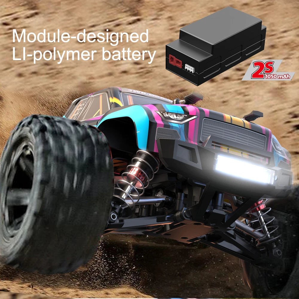 MJX Hyper Go 16207/16208/16210 1/16 RC Car – 70KM/H Brushless 4WD High-Speed Off-Road Drift Truck for Kids vs WLtoys 144010