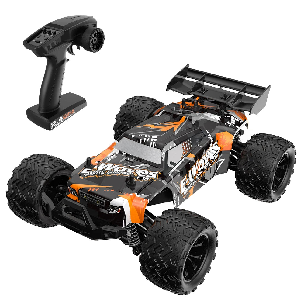 EONZE 001E/002E 1:14 Brushless RC Car – 70KM/H 4WD High-Speed Off-Road Monster Truck with 2.4G Remote Control vs WLtoys 144001