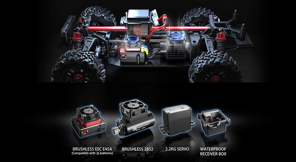 MJX 14210/14209 1:14 RC Car – 80KM/H Brushless 4WD High-Speed Off-Road Drift Monster Truck vs. WLtoys 144010