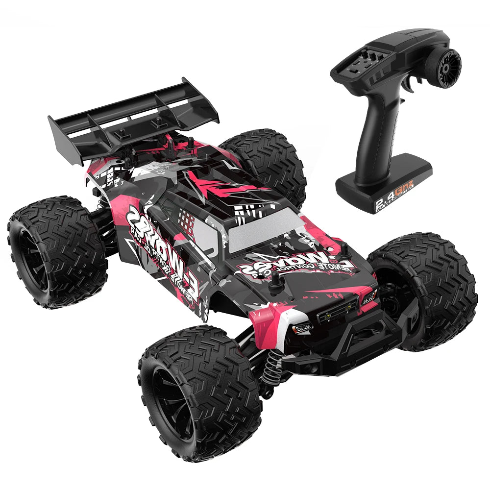 EONZE 001E/002E 1:14 Brushless RC Car – 70KM/H 4WD High-Speed Off-Road Monster Truck with 2.4G Remote Control vs WLtoys 144001