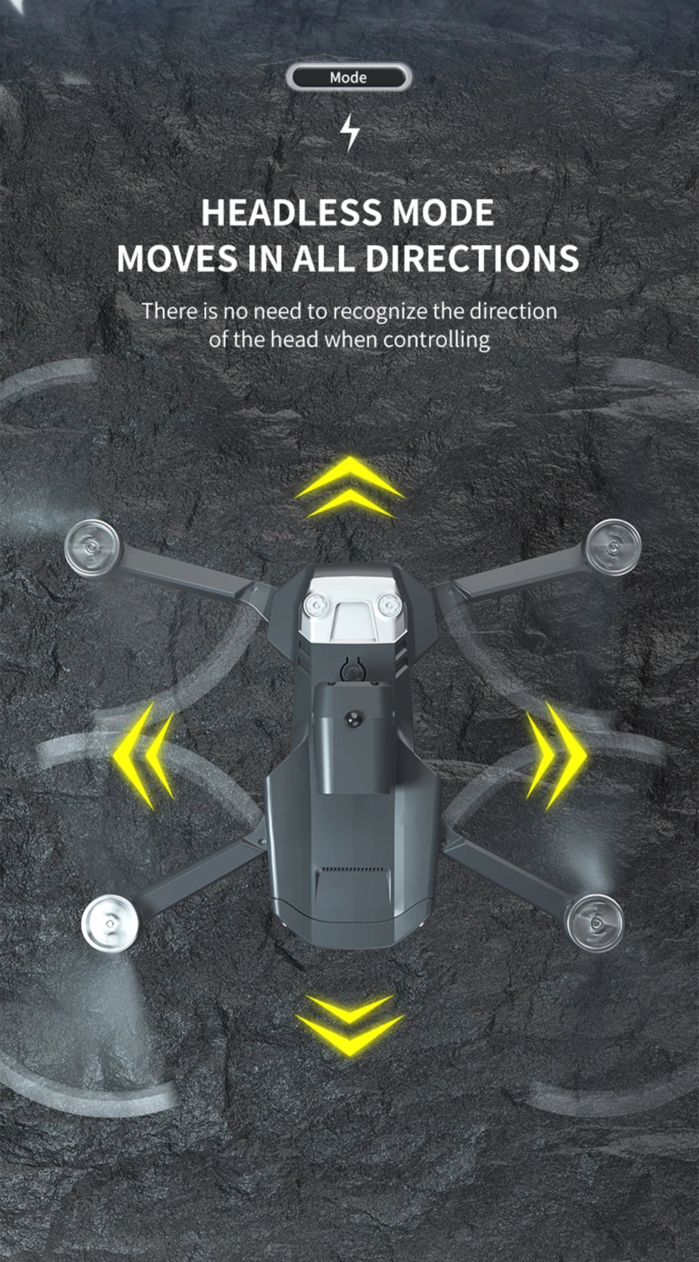 JJRC H115 Drone – 4K Professional HD Camera, Brushless Motor, Obstacle Avoidance, Optical Flow Positioning for Aerial Photography